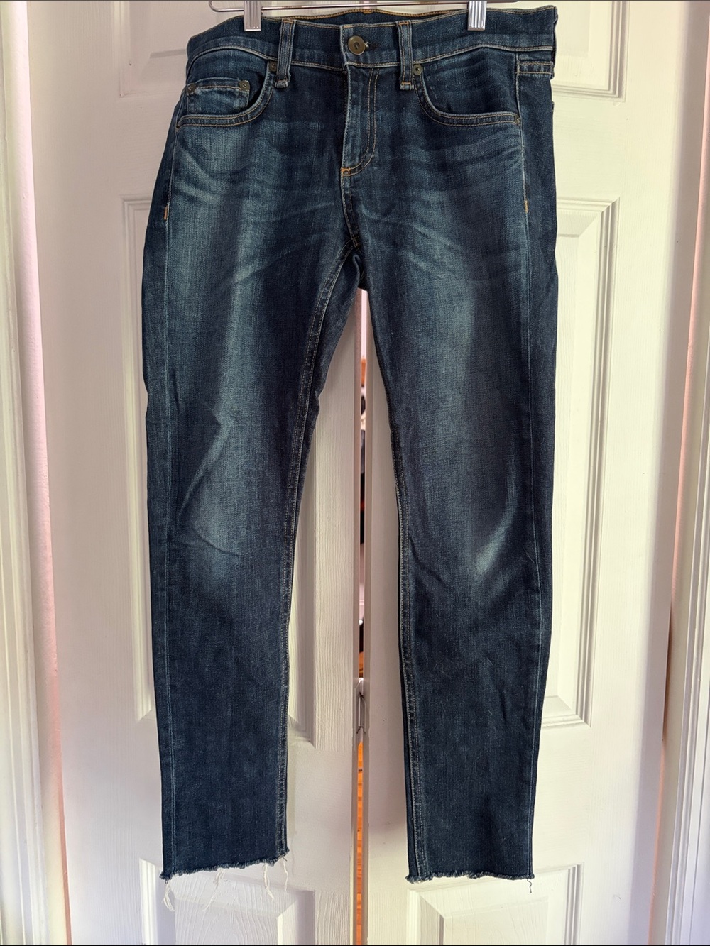 rag & bone Dark Indigo Boyfriend Jeans